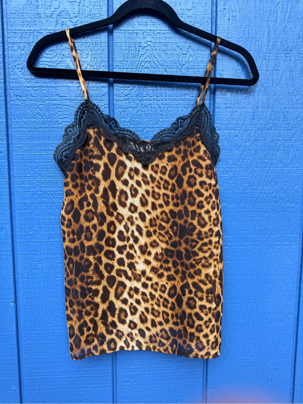 Vintage 90s ESSEI Leopard Print Camisole Top - Made in USA